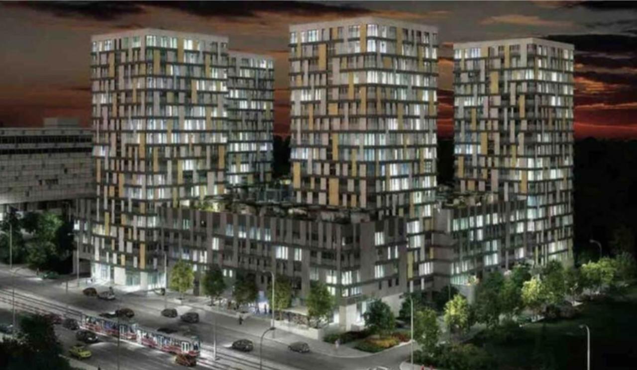 Residence Garden Tower s balkonem, garaz Prag Exterior foto