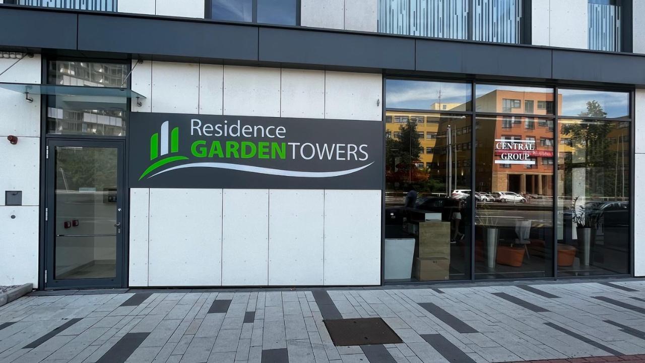 Residence Garden Tower s balkonem, garaz Prag Exterior foto